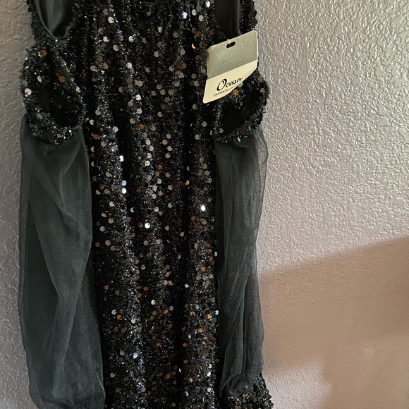 New dress for girls, color black, size small , brand ocean - Picture 2 of 5